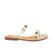 Sandalia champaña para mujer 227-Z493
