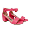 Sandalia tacon fucsia para mujer 2350-Z148