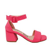 Sandalia tacon fucsia para mujer 2350-Z148