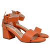 Sandalia tacon orange para mujer 2350-Z148