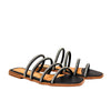 Sandalia negro x plata para mujer 237-Z493