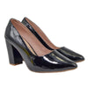 Tacon negro charol para mujer 5019-Z148