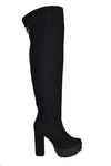 Bota negro para mujer 528-Z96