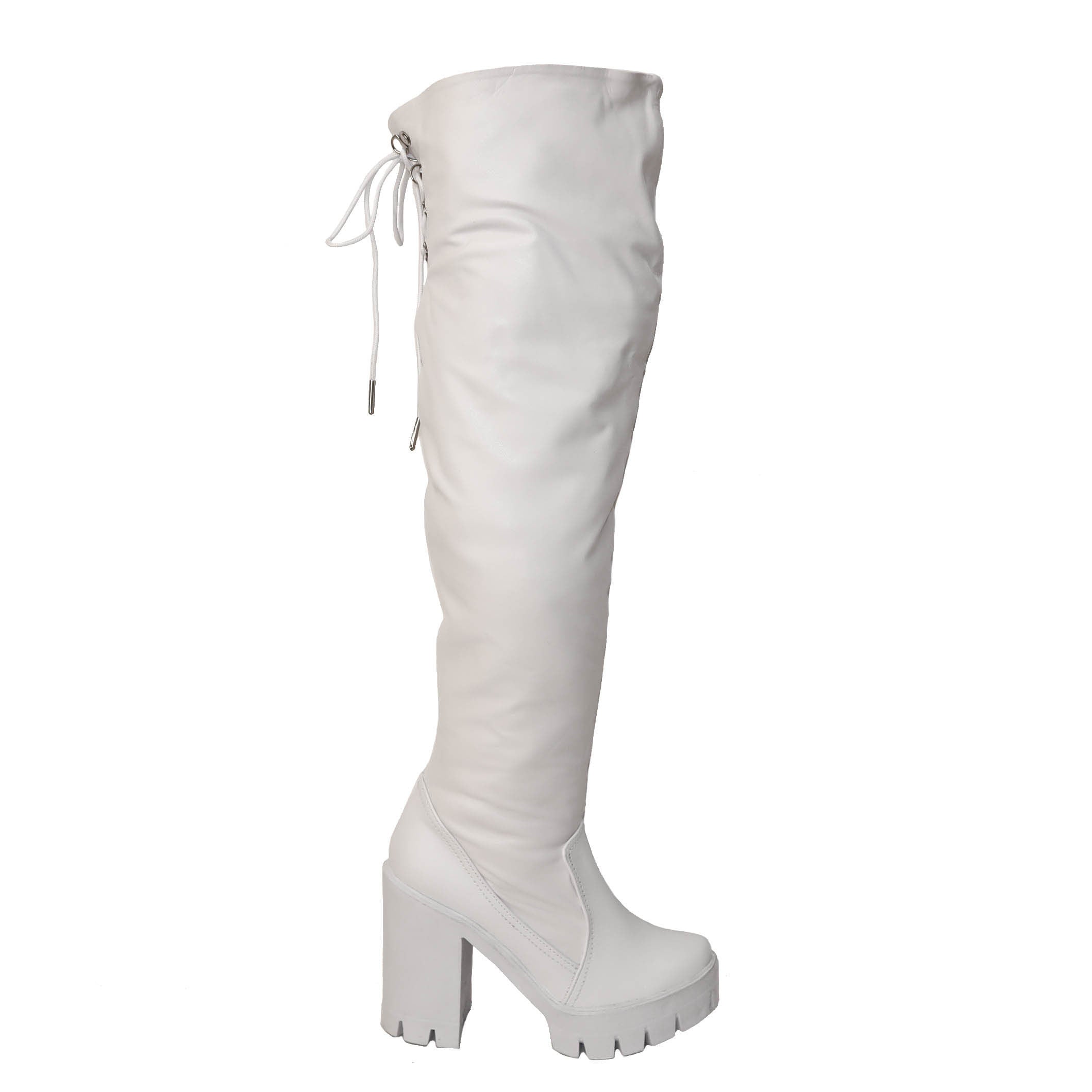Bota blanco para mujer 543-Z96