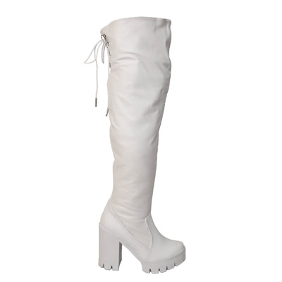 Bota blanco para mujer 543-Z96
