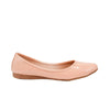 Baleta nude charol para mujer 7100-Z506
