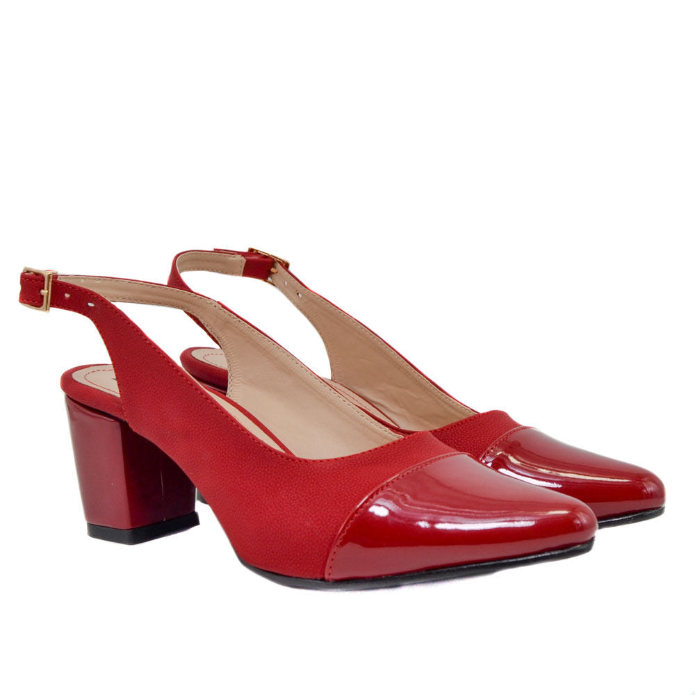 Tacon rojo para mujer 8033-Z140