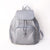 Morral acolchado plateado para mujer BOL312