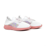 Tenis blanco x multicolor para mujer P29-Z400