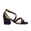 Sandalia tacon negro para mujer Q30-Z471
