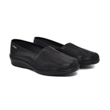 Mocassin negro para mujer RO2763