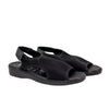 Romulo sandalia negro para mujer RO3048