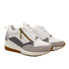 Tenis talcoxgrisxplata para mujer TA809