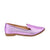 Baleta lila metalizado para mujer 1100-Z147