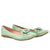 Baleta verde charol para mujer C188-Z552