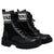Botin negro x arabesco para mujer TA299