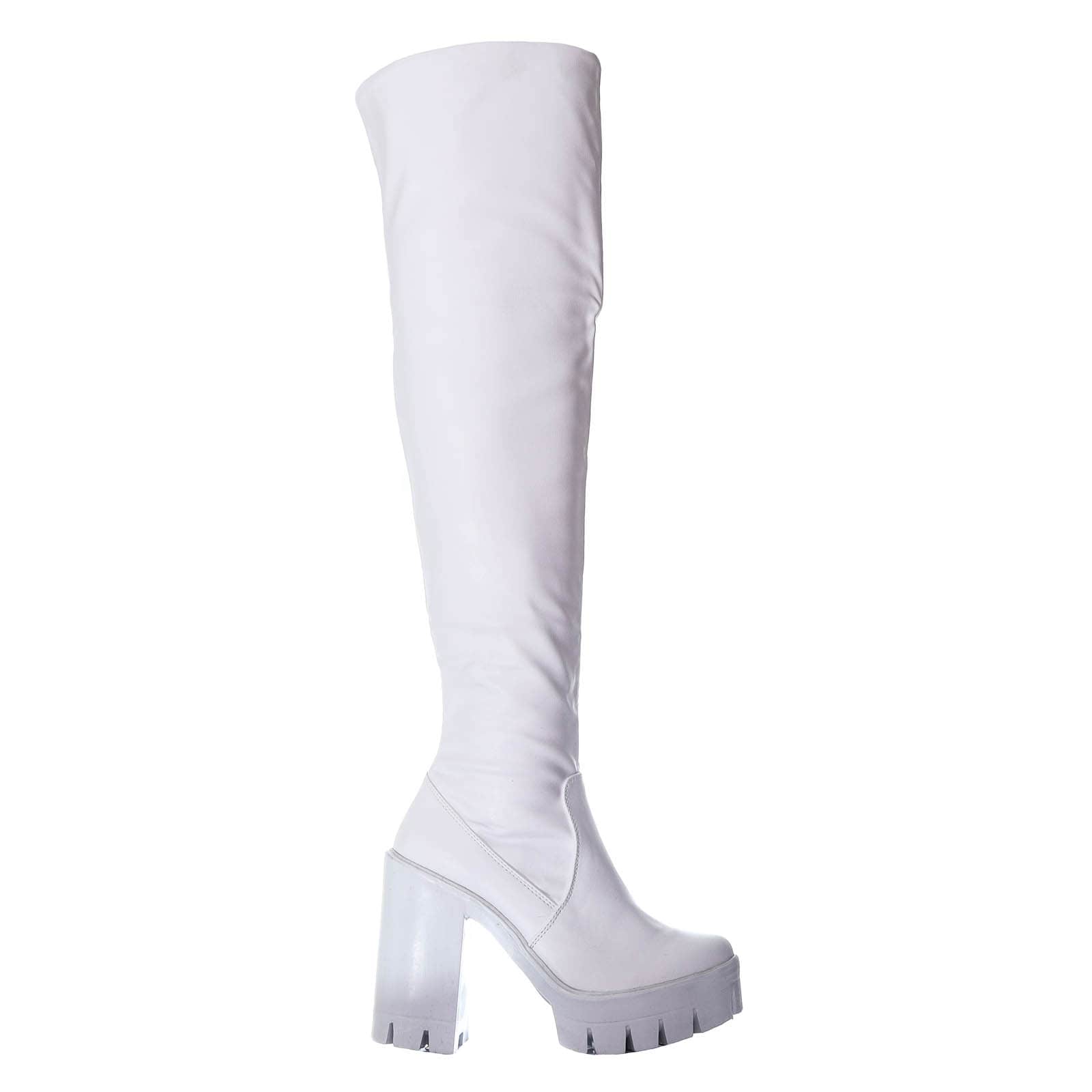 Bota blanco para mujer LICRA3-Z279