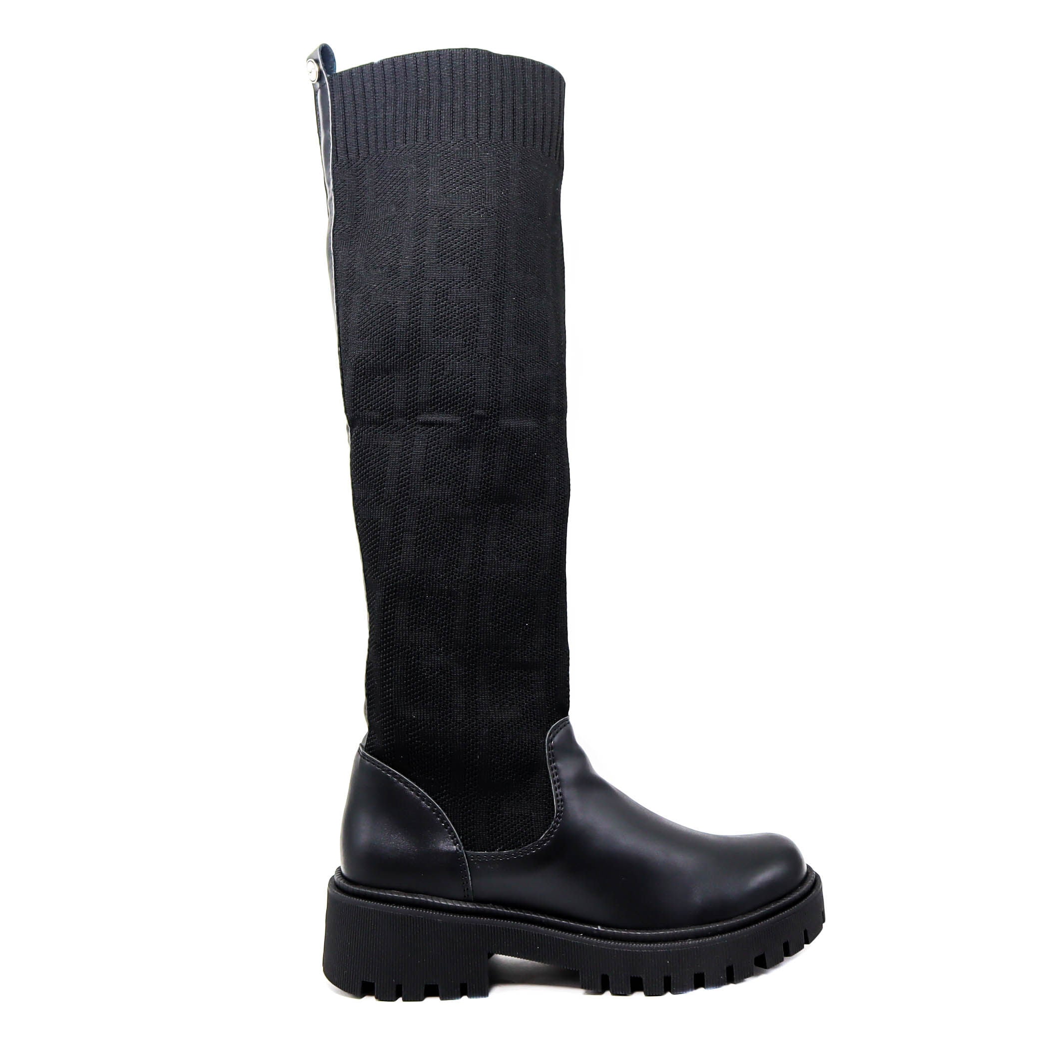 Bota negro x negro para mujer TA302