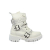Botin blanco ostra para mujer 2214-Z126