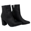 Botin negro gamusa para mujer 7515-Z411