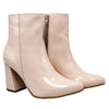 Botin nude charol para mujer 7515-Z411