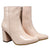 Botin nude charol para mujer 7515-Z411