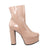 Botin rosado charol para mujer 7602-Z524