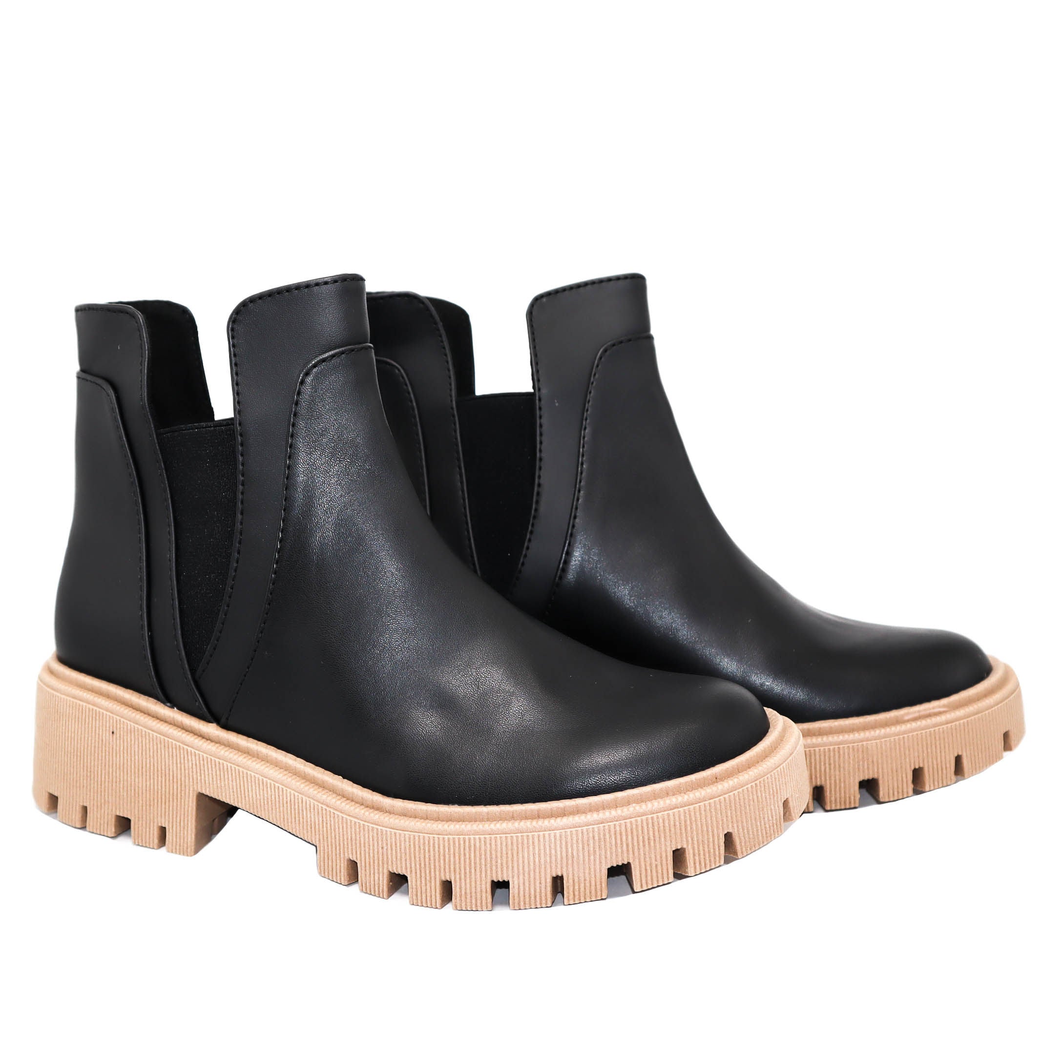 Botin negro para mujer MOSCOW-Z405