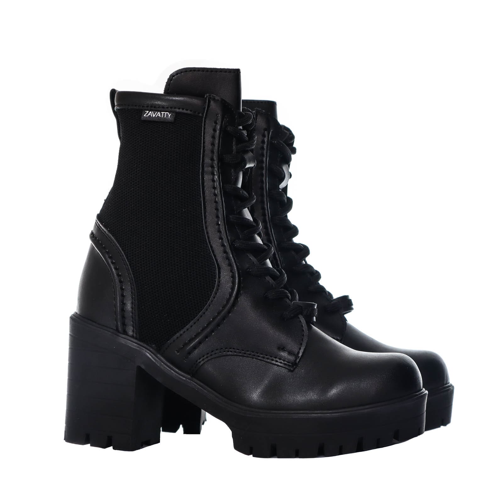 Botin negro para mujer TA315