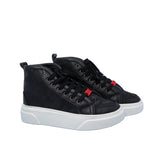 Botin negro x talco para mujer TA788