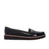 Mocasin negro charol para mujer 729-Z360