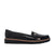 Mocasin negro charol para mujer 729-Z360