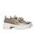 Mocasin high champaña cuero para mujer W113-Z495