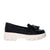 Mocasin negro para mujer V410-Z359