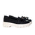 Mocasin negro para mujer V410-Z359