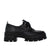 Mocasin high negro cuero para mujer W113-Z495