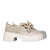 Mocasin high vainilla cuero para mujer W113-Z495