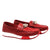 Mocassin rojo para mujer Y318-Z550