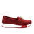 Mocassin rojo para mujer Y318-Z550