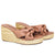 Plataforma alta camel para mujer 830-Z544