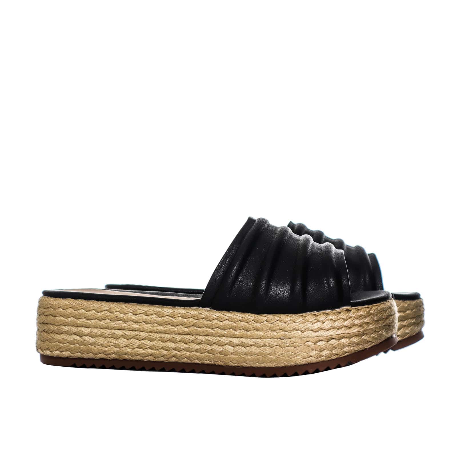 Plataforma baja negro para mujer L137-Z471