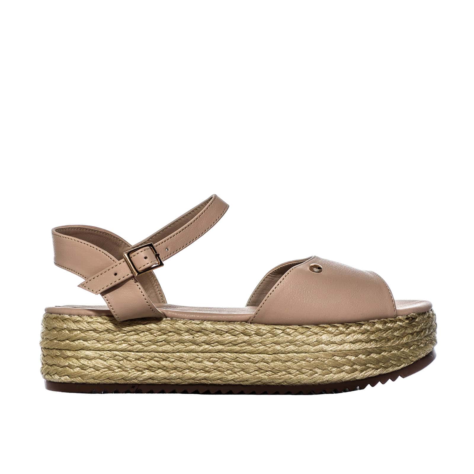 Plataforma baja nude para mujer L85-Z471