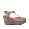 Plataforma tacon nude cuero x piton para mujer MIRELLA-Z11