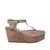 Plataforma tacon nude cuero x piton para mujer MIRELLA-Z11