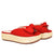 Plataforma baja rojo para mujer L105-Z471