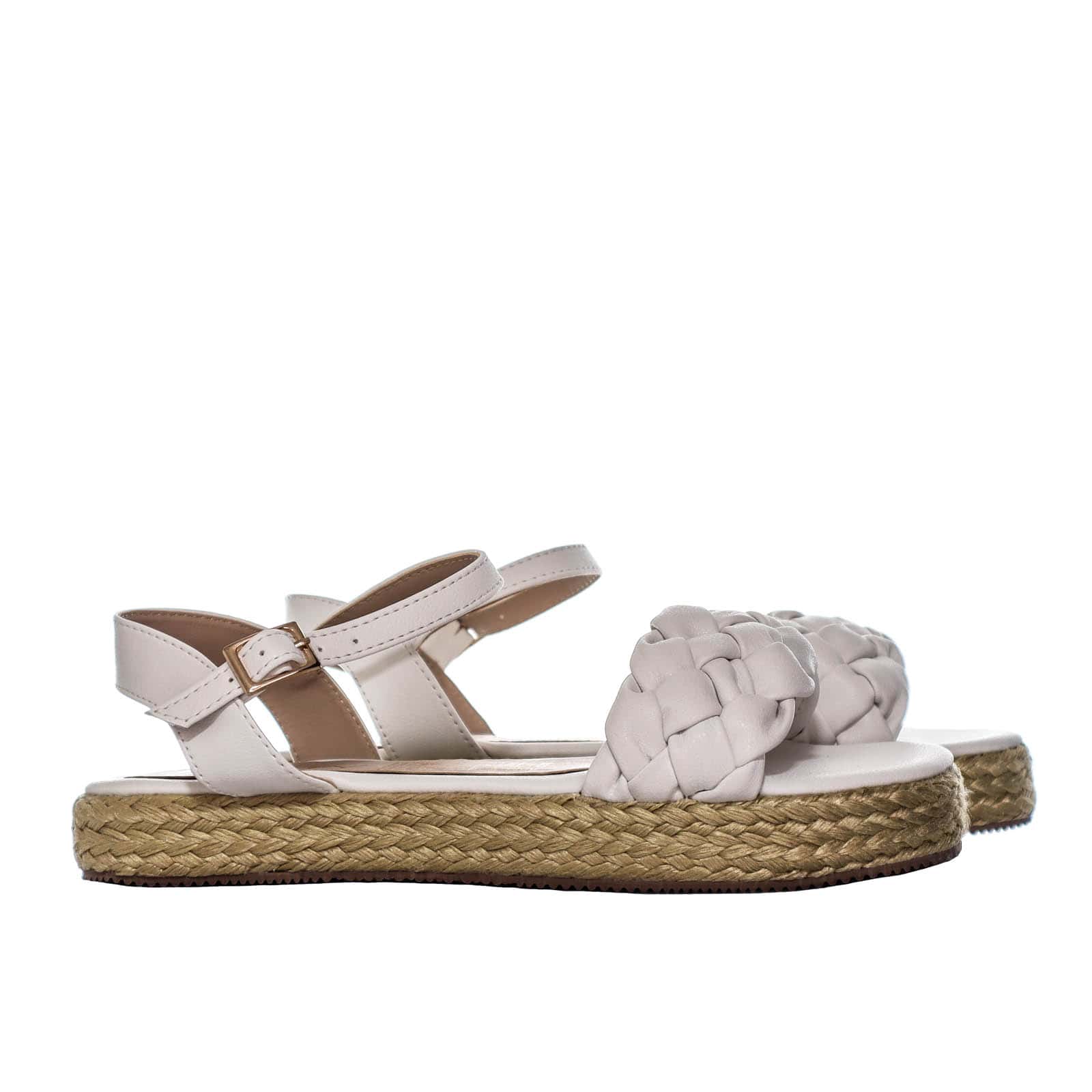 Plataforma baja blanco para mujer M54-Z471