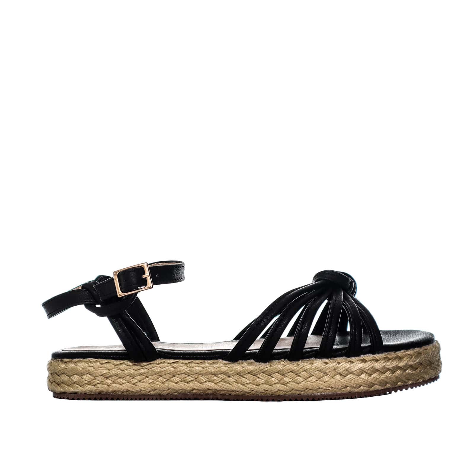 Plataforma baja negro para mujer M56-Z471