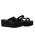 Plataforma baja negro para mujer PF358-Z552