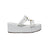 Plataforma baja blanco para mujer PF358-Z552