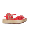 Plataforma baja rojo para mujer L101-1-Z471